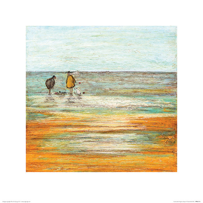 Sandcastle Progress Report by Sam Toft - Print on Paper