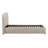 Paola Upholstered Platform Bed in Napa Beige Bouclé-347929042-347929047