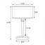 Lampe de bureau 1 lumière Calla-16711453-16711523