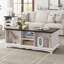 Solid Wood Coffee Table with Storage