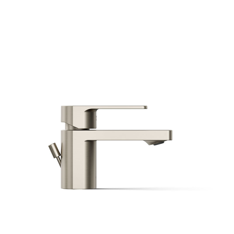 Parallel Single-Handle Bathroom Sink Faucet, 1.0 Gpm, Vibrant Brushed Nickel