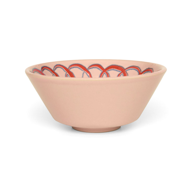 Amalfi Berry Bowl - Pink - 4.5", Pink