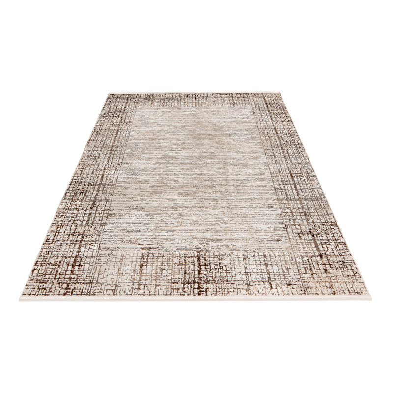 Aneke Uni Area Rug, Rectangular 120 x 170cm, Beige