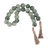Resin Bead Strand with Tassels - Modern Boho Decorative Accent Featuring Sleek Resin Design and Contemporary Trendy Style for Versatile Statement Displays-1540992629