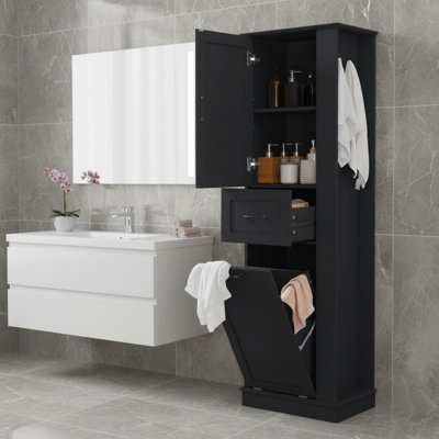Armoire à linge autoportante