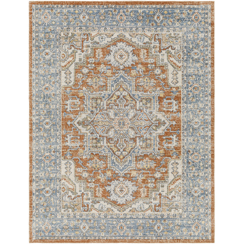 Bembry Washable Oriental Indoor Rug, Runner 2'7" x 7'3"
