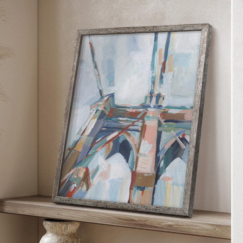 «Big City Colors I», reproduction encadrée - bois massif, H 15 po x l 12 po