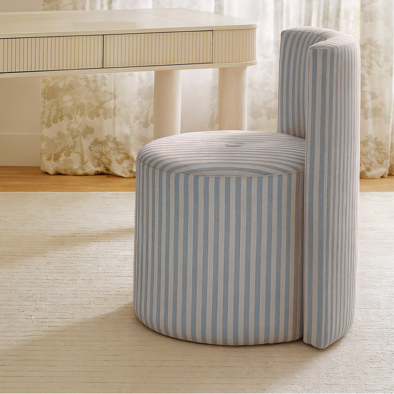 Chaise de bureau Alyssa, Bleu