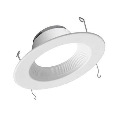 7.4'' LED Baffle Recessed Trim