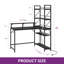 Darnecia L-Shaped Computer Desk with Power Outlet-577609125