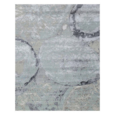 Handmade Wool Abstract Area Rug
