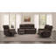 Fauteuil inclinable et oscillant brun foncé Trask-2092753957