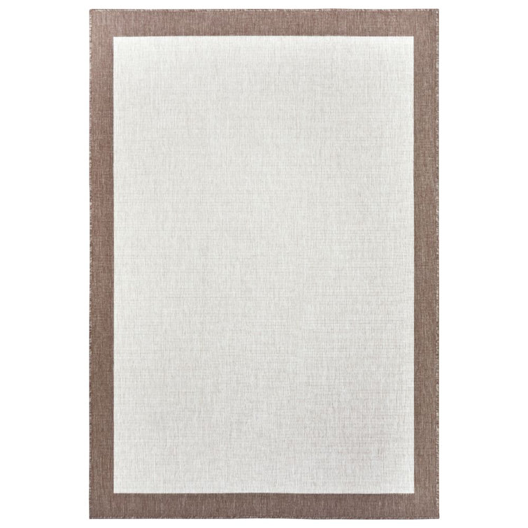 Panama Flatweave Linen/Cream Rug
