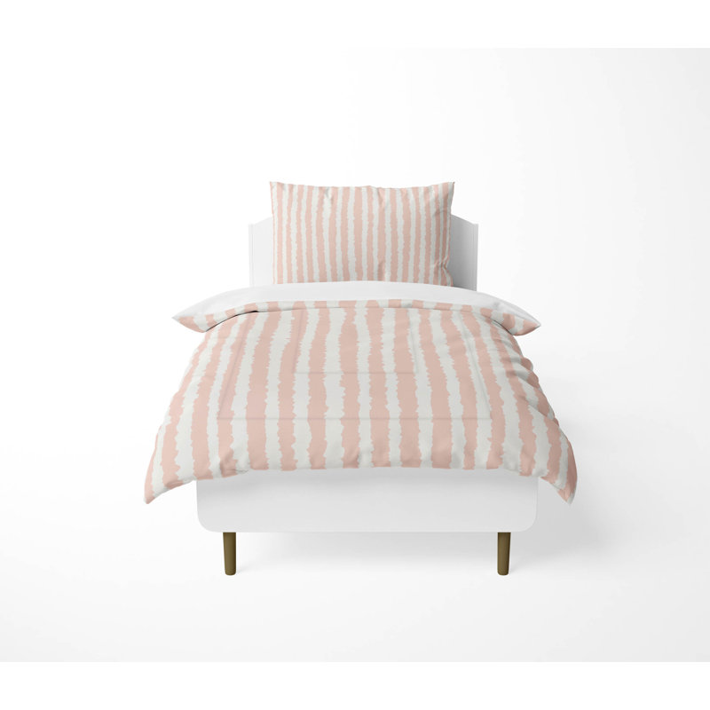 Long Gen Decorative Lightweight Comforter Set, Pink