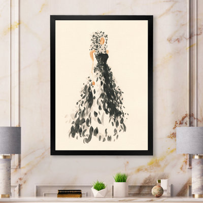 «Fashion Woman», art en ligne sur toile Glam