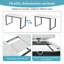 Extendable Metal Base Dining Table