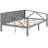 Gray Full Size Daybed With Clean Design, Ideal For Resting, Solid Construction And Room Storing Items Silhouette Living Areas, Can Be Used As Bed Or , Support Storage Feature-2033373371-2033373369