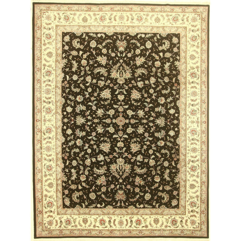 Hand Knotted Floral Rug