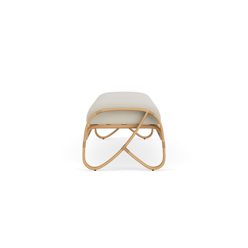 Riviera Outdoor Bench, Beach Natural