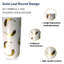 Elegant Ceramic Umbrella & Walking Stick Stand – 18 " High Decorative Freestanding Vase for Home Décor