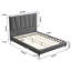  Lit tapissier Modern-2136591679