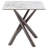 Newport Mirage White End Table