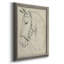 «Horse in Bridle S croquis II», reproduction de photo sur toile-1496887431