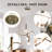 3-Light Gold Pendant Light For Dining Room