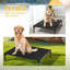 Lit pour chien surélevé respirant Oxford, lit de refroidissement surélevé pour petits et grands chiens, imperméable et facile à nettoyer-843848004