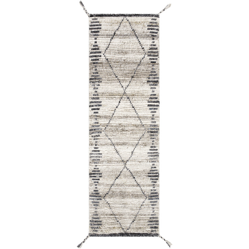 Moroccan Area Rug, Runner 2'6" x 8'