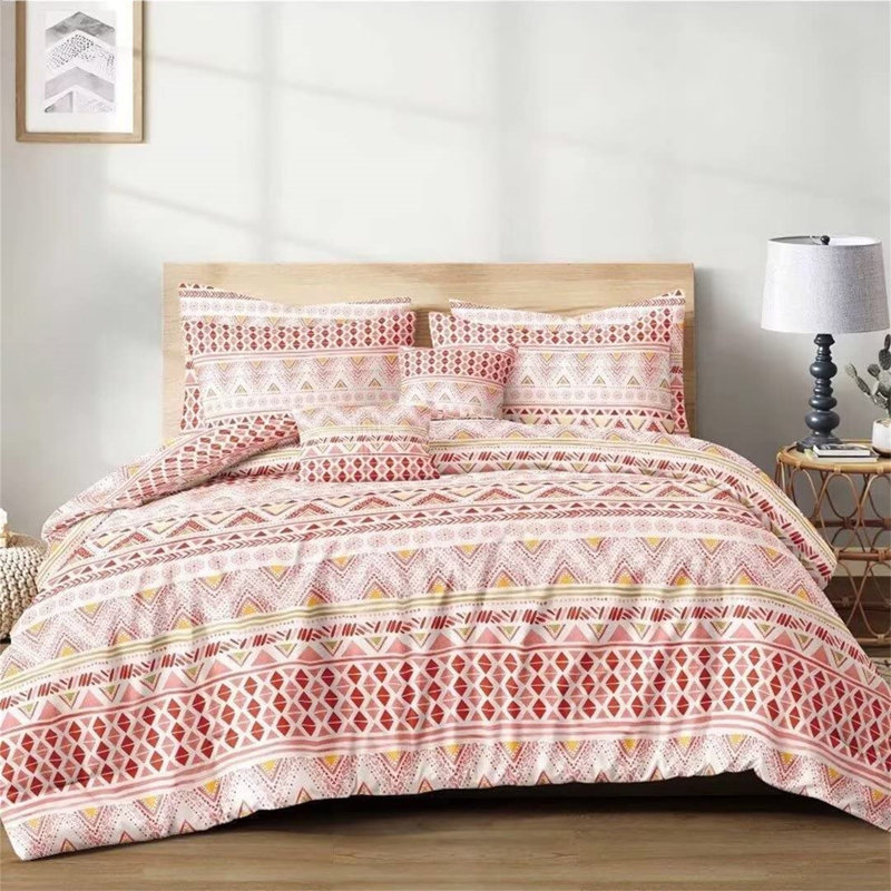 Édredon en microfibre , Édredon pour très grand lit + 2 taies décorativ