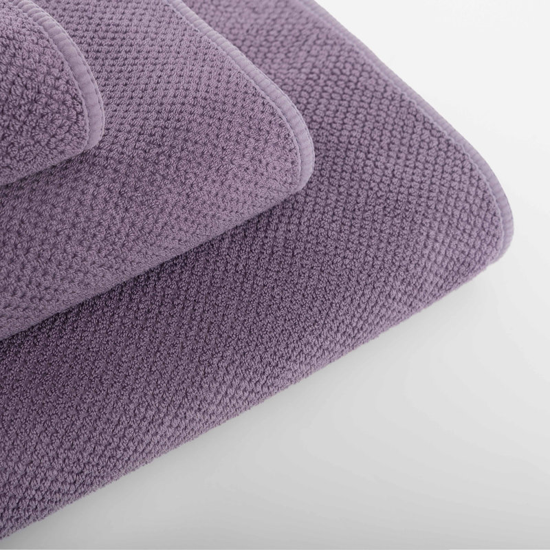 Bee Waffle Towel, Storm, Washcloth 1-Pack