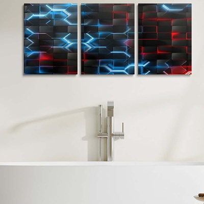 3 Piece Wrapped Canvas Print