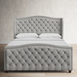 Queen Wooden Bed in Antique Gray,Transitional Style - On Sale - Bed Bath &  Beyond - 12314400