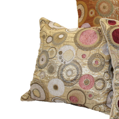 Geometric Reversible Throw Pillow