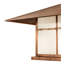 40" Square Seneca Double Bar Mission Pier Mount