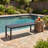 Allanah Metal Outdoor Bench-917780247