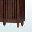 Jett Three-Door Oak Brown Wooden Entryway Shoe Storage Cabinet, 26.22'' H X 44.19'' W X 12.82'' D