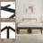 14.5" H Metal Platform Bed Frame with Heavy Duty Steel Slat Support-532846400