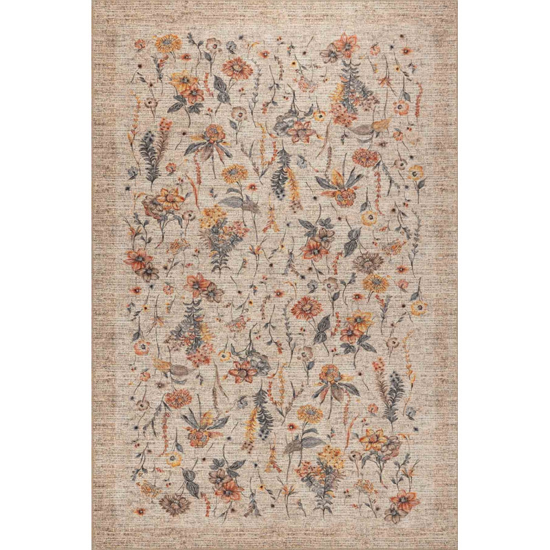 Tapis en chenille moderne Hattiesburg, Rectangle 9 pi 11 po x 13 pi 2 po