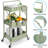 Foldable 3 Tier Rolling Cart-1407596323-1407596316