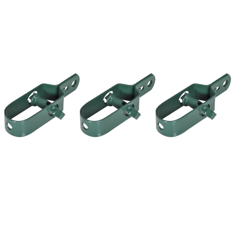 Bordure de pelouse en fer vert