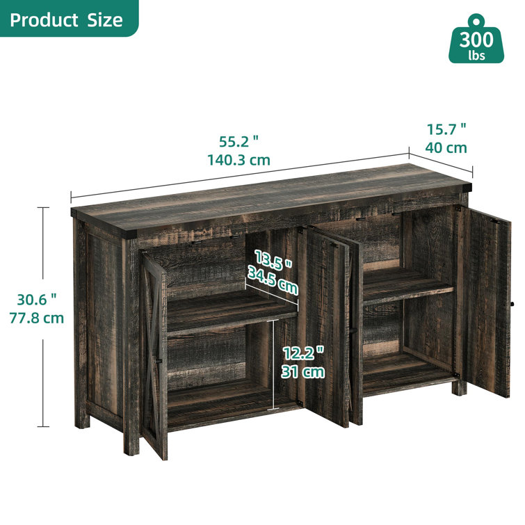 Cabinet: Wooden Storage Cabinets & Sideboards @upto 55% OFF