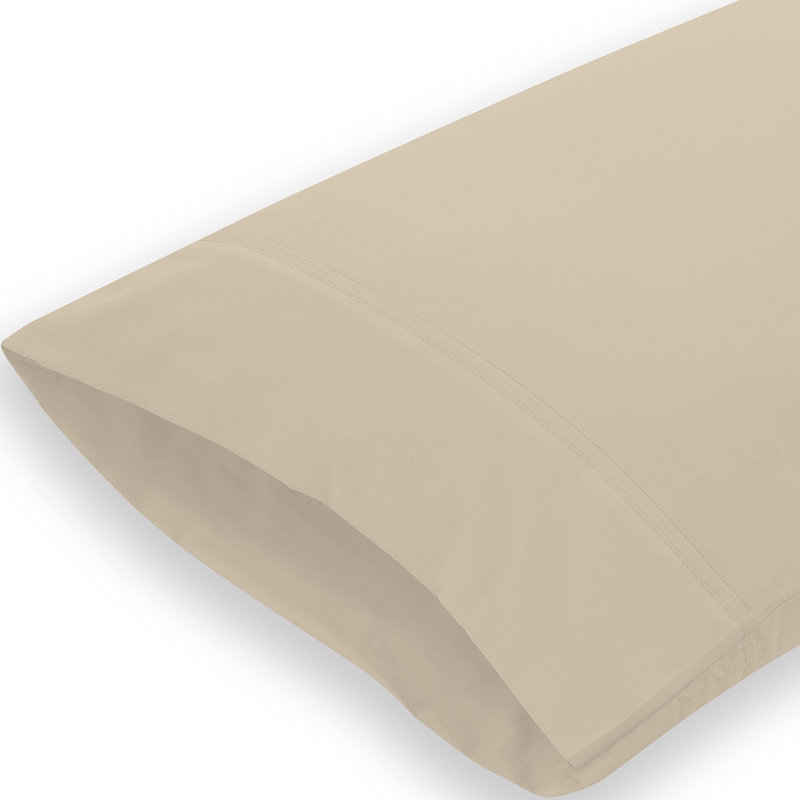 Royale Linens | Bed Pillow Cover | Pillowcases | Brushed Microfiber Wrinkle & Fade Resistant | Soft & Cozy| Size Pillow Case