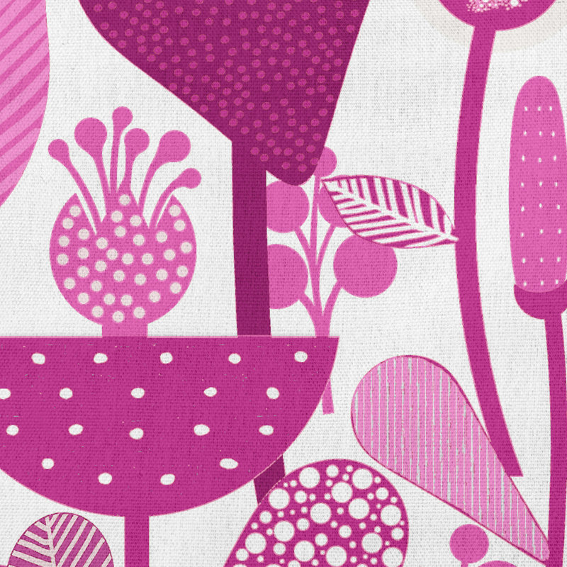 Coussin Forest, Orchidée