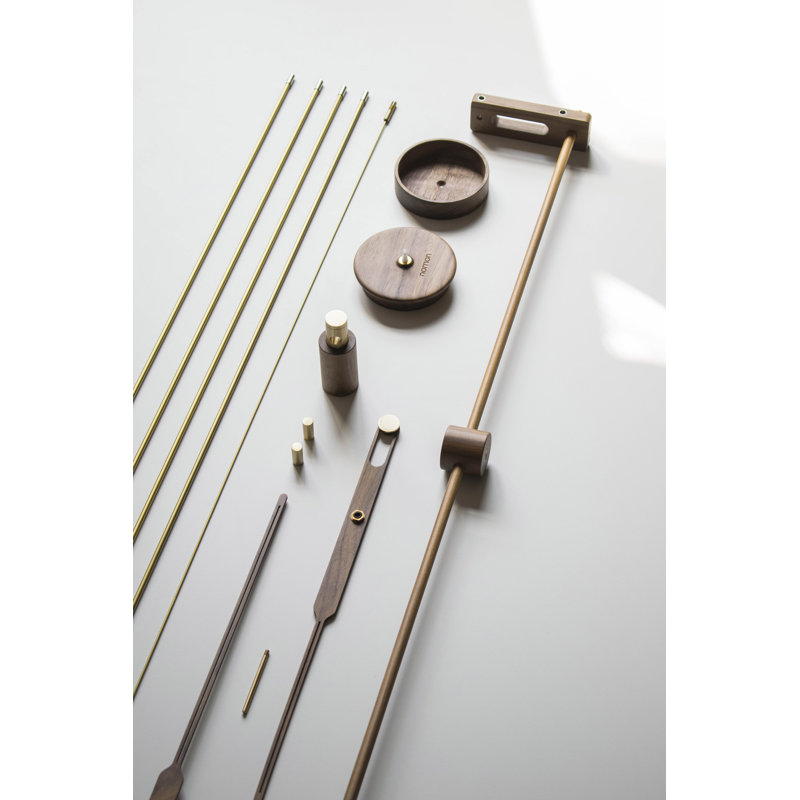 Barcelona Wall Clock, Gold
