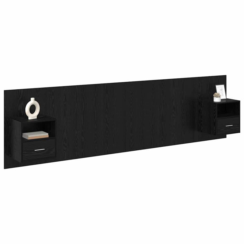 UK Emperor Headboard, Black Oak, 280 x 200cm