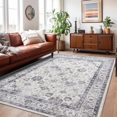Vintage Look Shag Area Rug