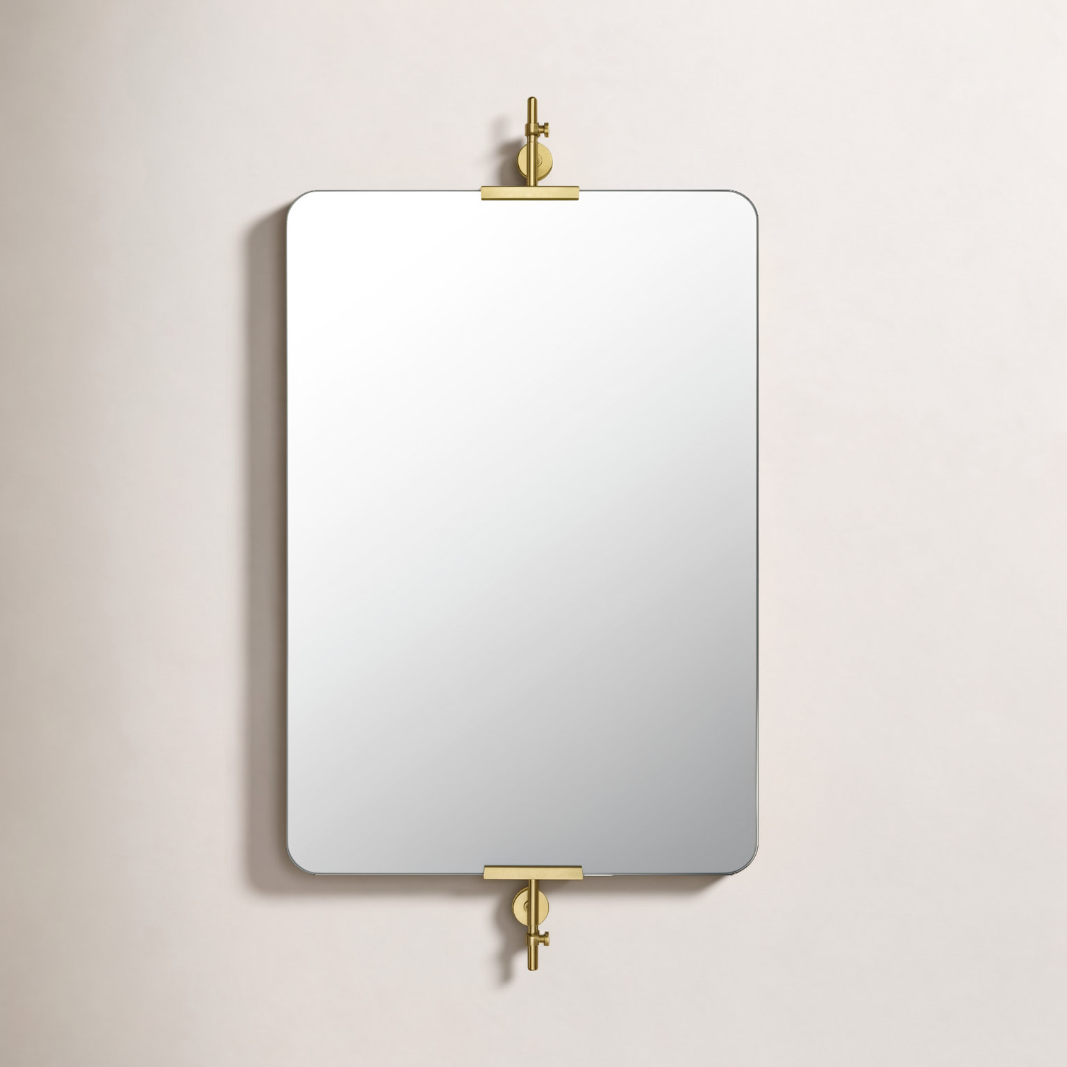 Guava 29" Accent Mirror, 48" x 29", Gold