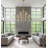 15-Light Satin Brass Chandelier With Clear And Champagne Crystals-1227814276-1227814277